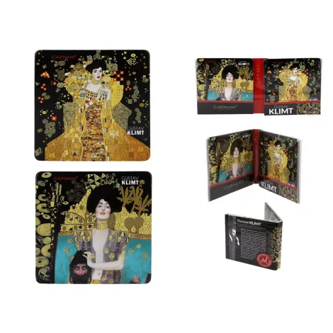 Podkładki korkowe Carmani 2szt - G. Klimt